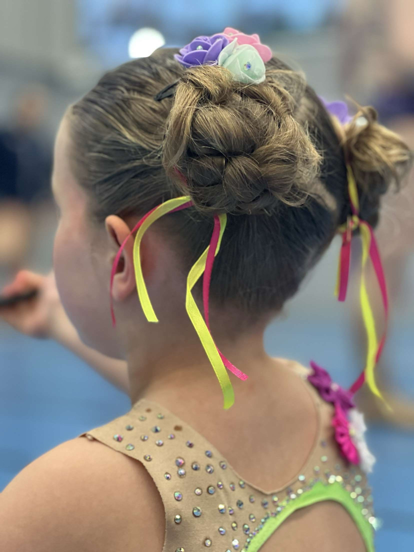 Athlète de twirling bâton
